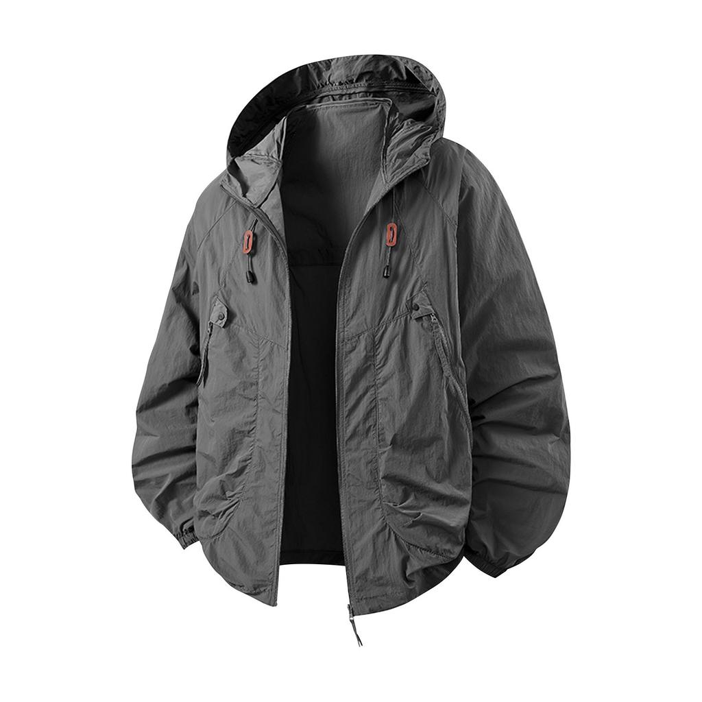 Men's And Women's Sun-protective Clothing Workwear Jackets Couple Skin Clothing Quick-drying And Breathable Tops