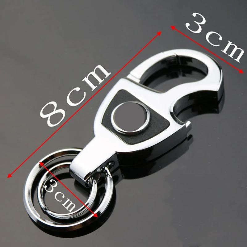 Fashion Car Keychain Keyrings Pendant Gift Accessories for Cadillac ATS BLS CT5 CT6 CTS SLS SRX XT4 Escalade Deville Tiburon DTS