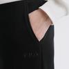 Fila Original Fashion Trend Sports Comfortable Versatile Winter Fleece Lined Warm Knitted Casual Pants Women Bottoms Black F11W549601FBK
