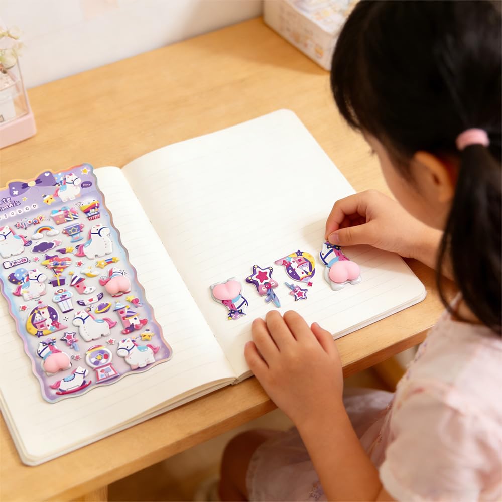 This is a Get a set of 6 for this 3D squishy animal butt stickers with a soft Perfect for sticker DIY cell and Cute animal A great gift for school