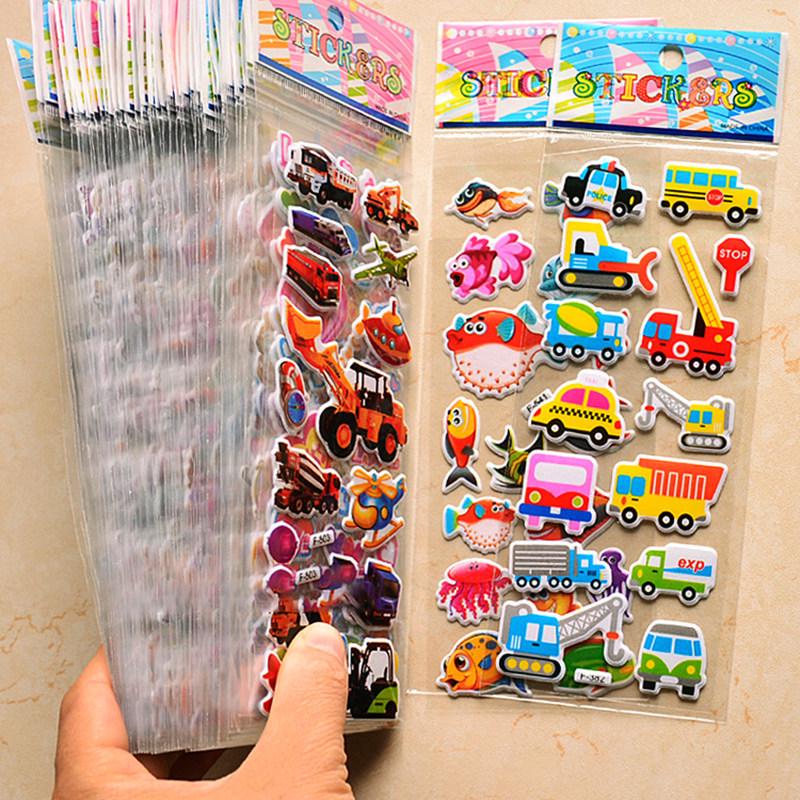 

3D мультяшні наліпки з динозаврами для дітей: Об ємні наклейки для дитячого садка, нагороди для дошкільнят, для хлопчиків і дівчаток