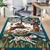 1PC Dogs, Garden Non-Slip Floor carpet, Office, family, bedroom, Studio - Large Area Rug,  Decorative Mat, Longlasting Material-C0427