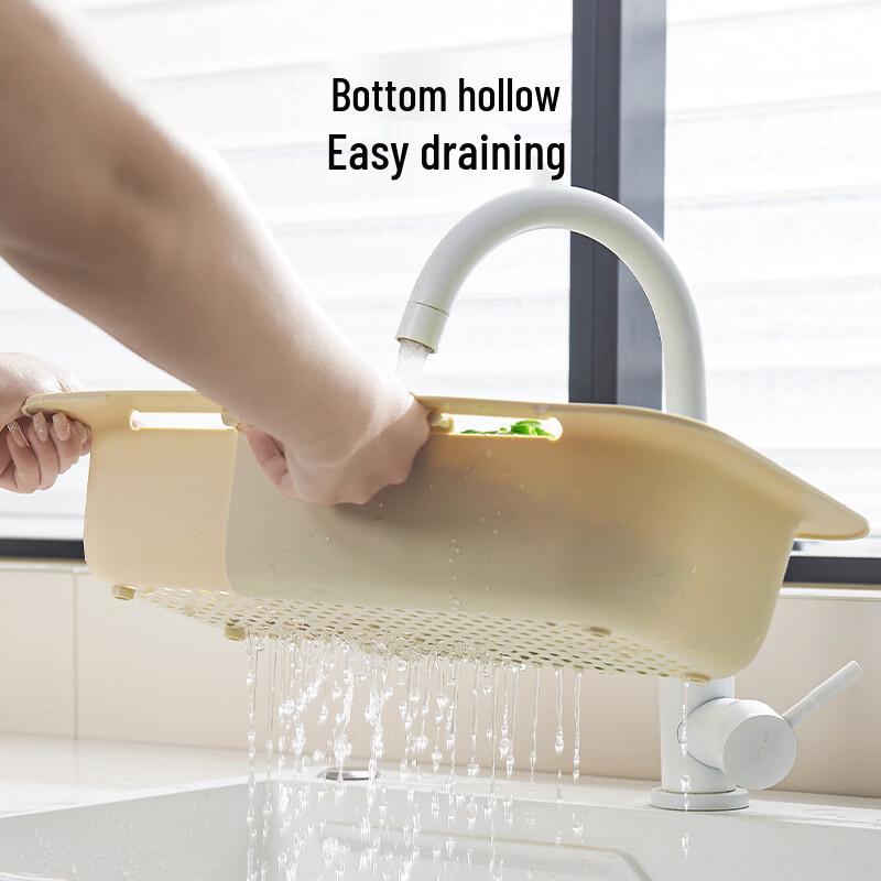 Extra Large Multi-functional Telescopic Drain Basket
