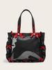 Niche design bag 2025 new personality trend beautiful simple hand bag tote bag shoulder bag butterfly