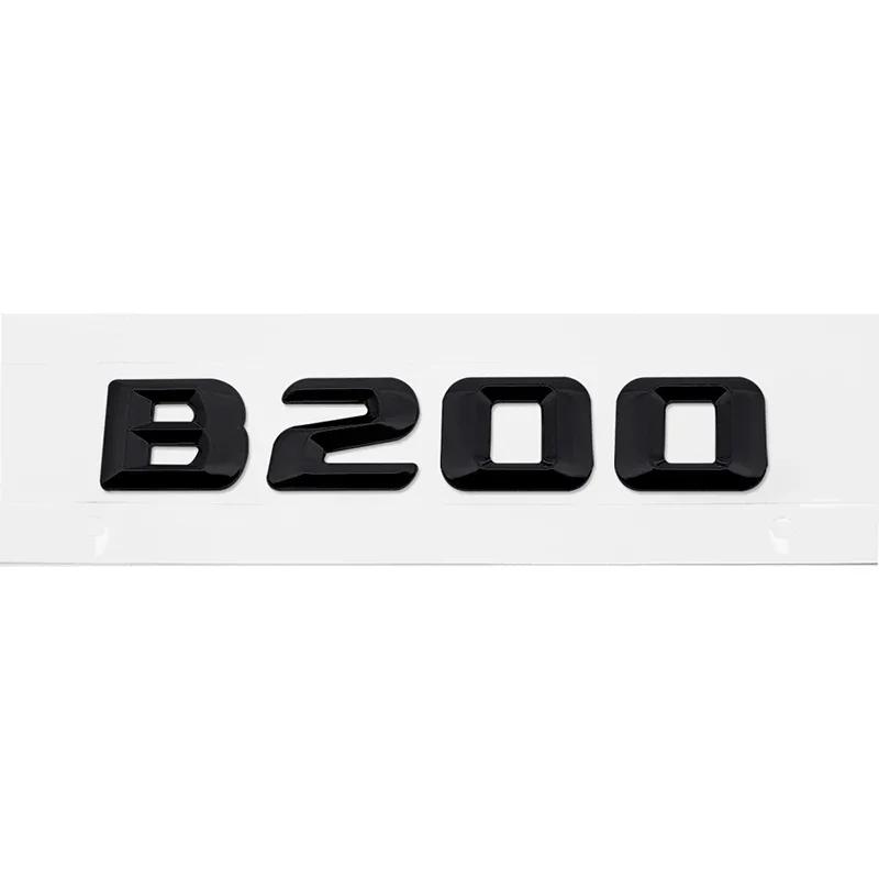3D ABS Car Rear Trunk Letter Sticker for Mercedes Benz B Class B35 B45 B63 B180 B200 B220 B250 B260 B300 Decal Accessories YN1