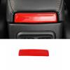 Central Console Armrest Box Panel Trim 1* For Jeep Compass 2017- Bright Red