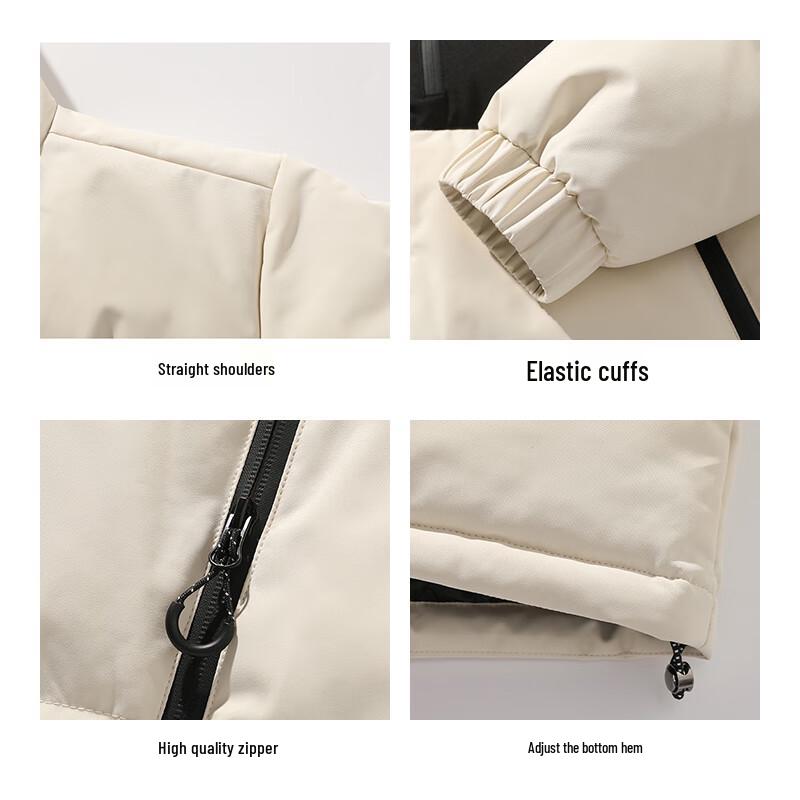 EASTERN CAMEL Unisex Winter Hooded Puffer Jacket