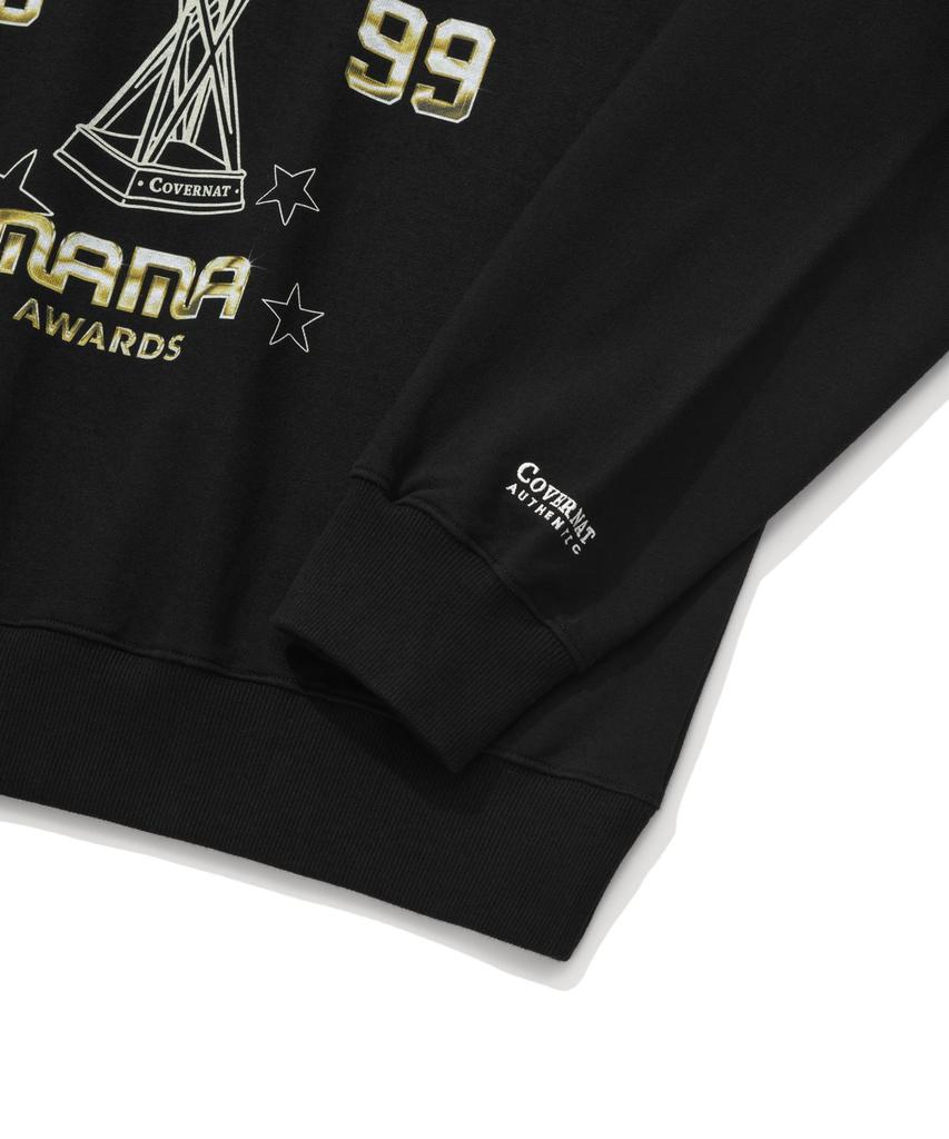 COVERNAT [Covernat X 2024 Mama Awards] Graphic Sweatshirt Black