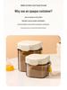Moisture-Proof Milk Powder Dispenser with Spoon – Strong Seal Outdoor Can for Baby & Toddler Complementary Food