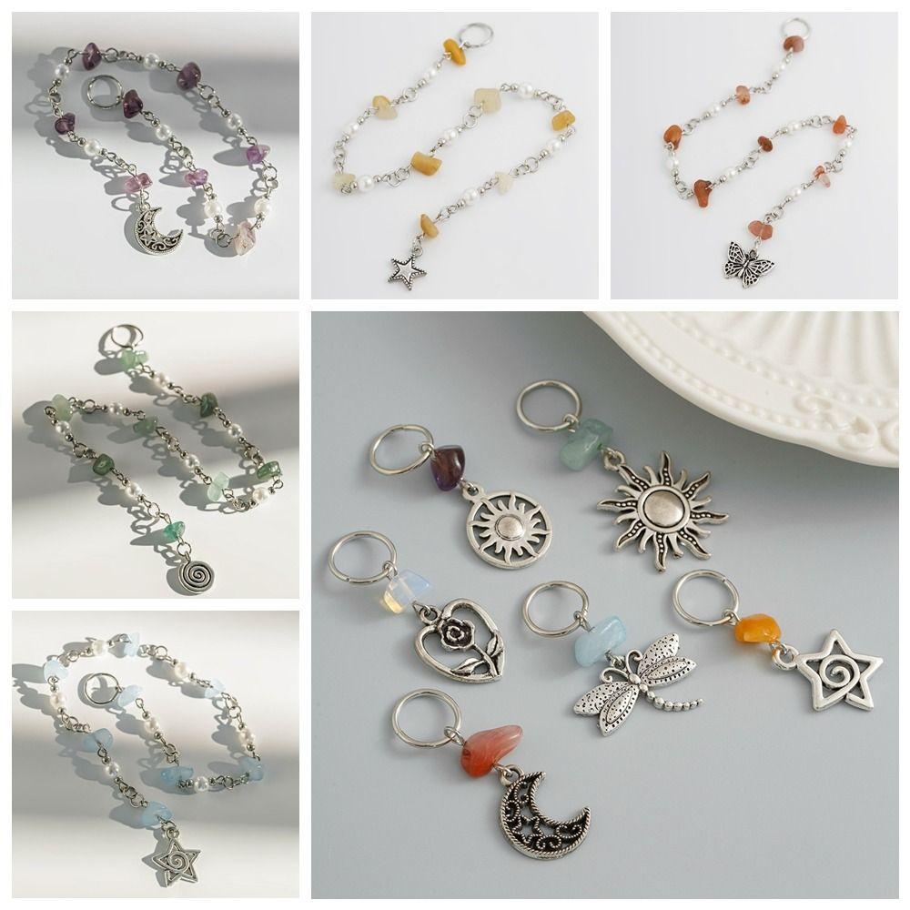 Butterfly Tassel Hair Band Ethnic Style Weave Hair Accessories Braided Hair Ring  Girl/Women