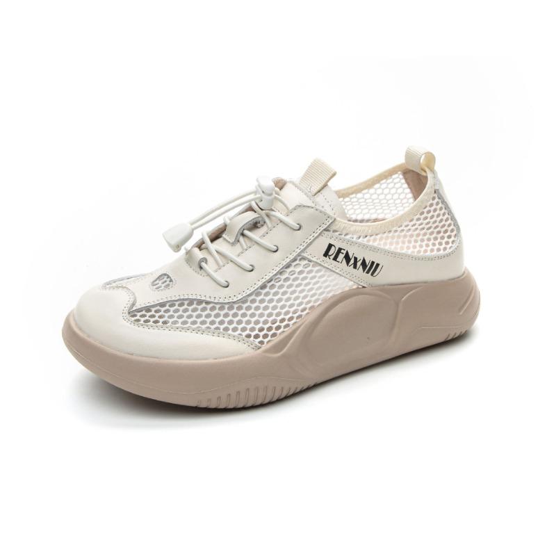 

Повседневная обувь Туфли на толстой подошве Плоские женские туфли 40 бежевый