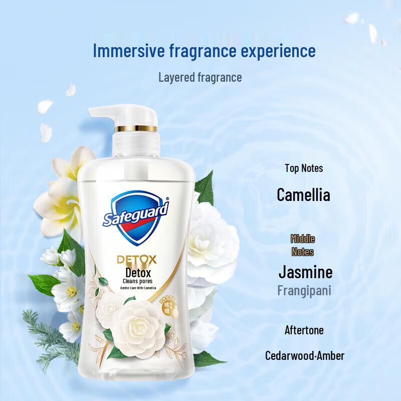 Safeguard Purifying & Cleansing Body Wash Duo Pack (Pomegranate & Camellia)