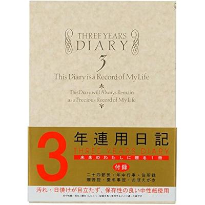 Midori Diary 3 Years Western Style 12106001