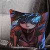 My Hero Academia Dabi Anime Pillow Case Square Pillow Bedroom Sofa Leisure Comfort Cushion Car Living Room Home Decoration