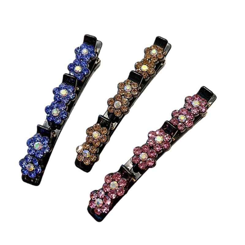 1Set Hair Bands Hair Clips for Bangs and Fringe Secure Hold All Day Comfort Wear Slip proof Grip Easily Braided Hair Bands