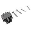 RC Front Axle Cover Fit for SCX30 1Celsius30 RC Crawler Car Upgrades Parts Brass 4g Electrophoretic Black Coating