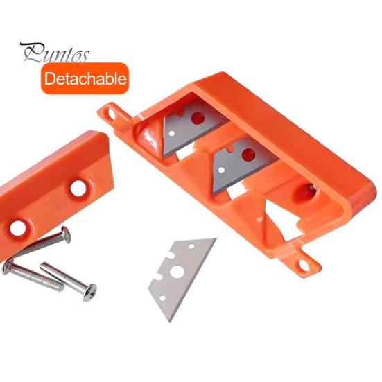 Plasterboard Edger with 10 Blades Drywall Plasterboard Fast Cutter Precise 45/60 Degrees Gypsum Board Hand Plane Drywall Edge Chamfer Woodworking