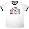 The Stone Roses Unisex Adult Tour 2013 Ringer Back Print T-Shirt