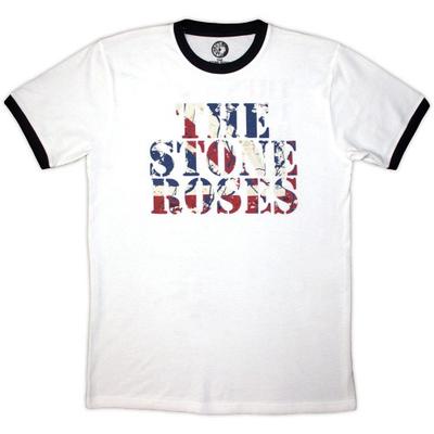 The Stone Roses Unisex Adult Tour 2013 Ringer Back Print T-Shirt