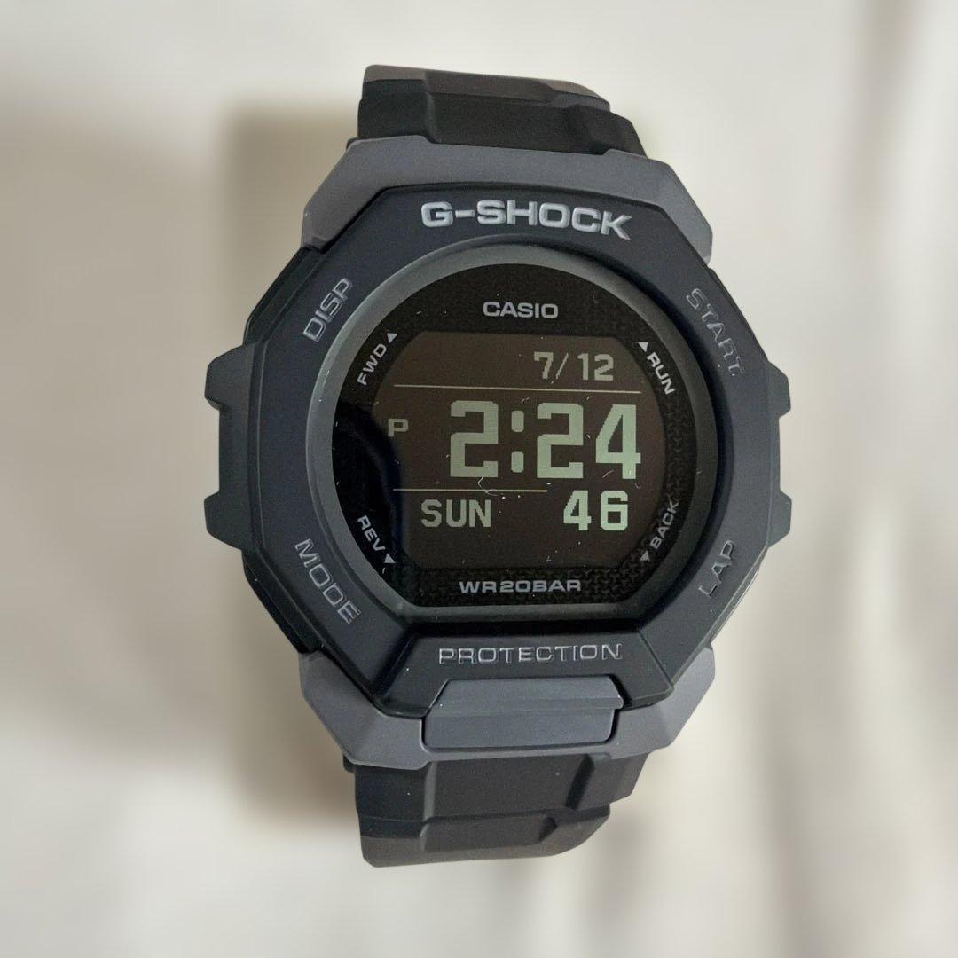 Used CASIO G-SHOCK GBD-300 watch body black box, manual included