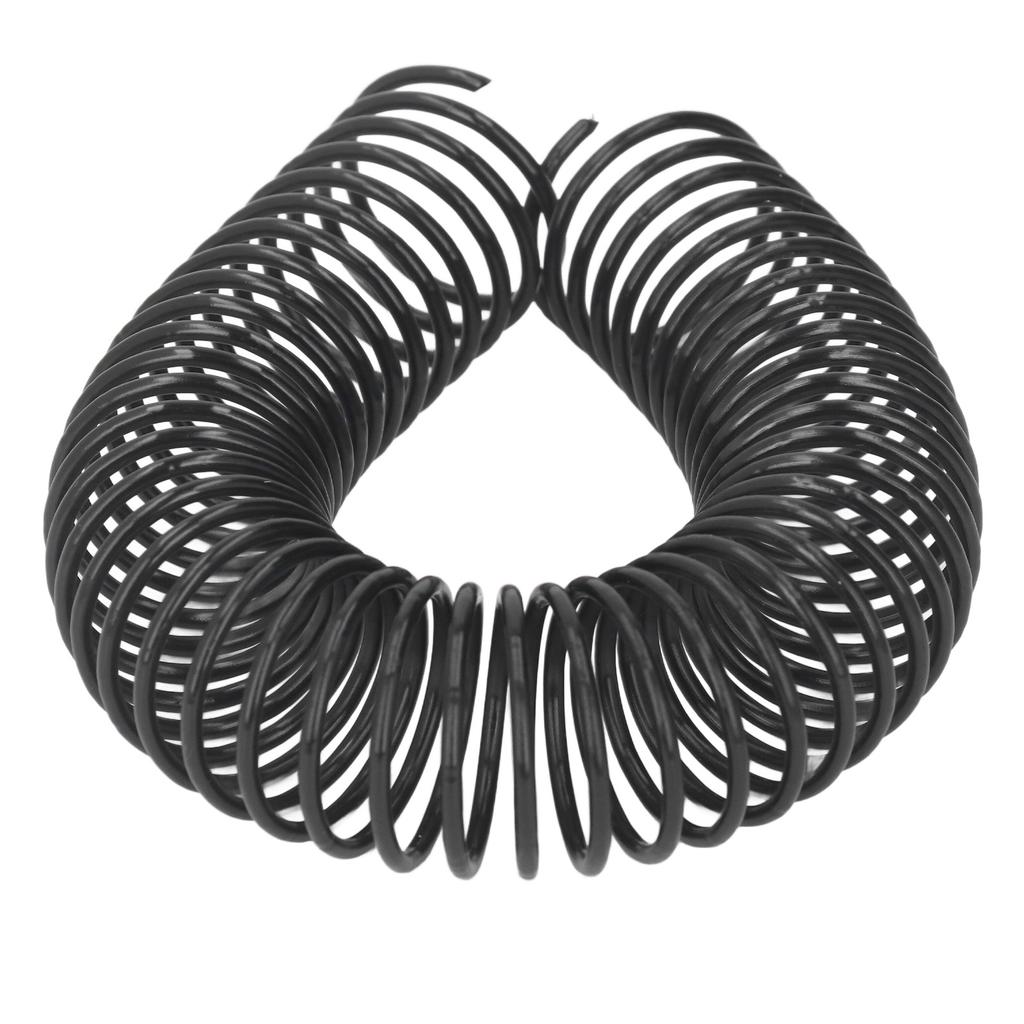 30PCS Spiral Binding Coils PVC Plastic 29mm 48 Teeth 4:1 Coil Bindings Spine for 260 Pieces A4 Papers