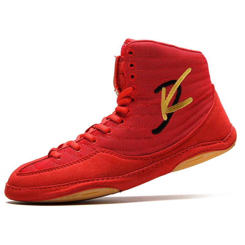 Vysoké Pánské Boxerské Boty Prodyšné Bojové Zápasnické Boty Dámské Protiskluzové Sanda Tenisky Síťované Boxerské Tréninkové Boty