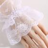 Comfortable Fake Sleeves Cuffs Costume Accessory Wrist Cuff Elegant Lace Cuff  Stage Performance