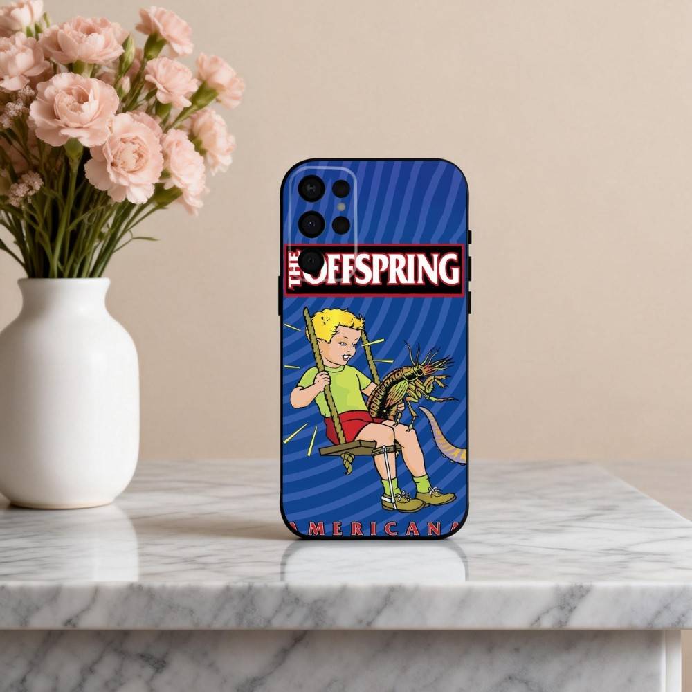

Панк Т-The O-Offspring Группа Чехол для Телефона Для Samsung S25,S24,S21,S22,S23,S30,Ultra,S20,Plus,Другие Мягкий Черный Чехол Samsung S22plus5G