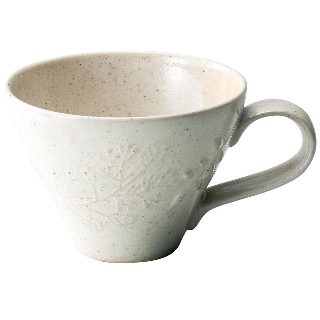 Aito Seisakusho Microwave and Dishwasher Seto Made In 111234 "Ha Gohonte" Mug, Safe, White, Approx. 190ml, Ware, Japan,