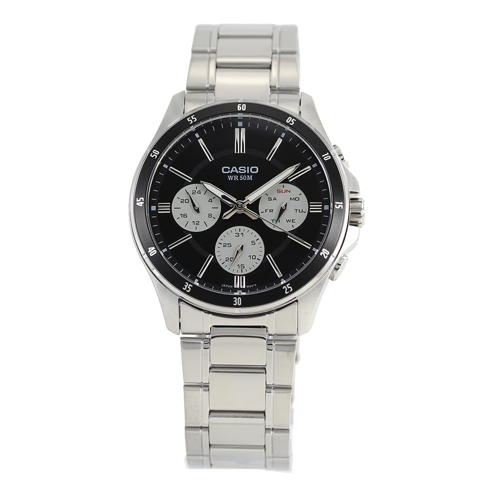 

CASIO STANDARD MTP-1374D-1A3 Silver/Black Men s