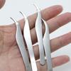 5pcs Stainless Steel Tweezers Suitable for Eyebrow Splinters Removal Grooming Comfortable Grip Professional Beauty Tool