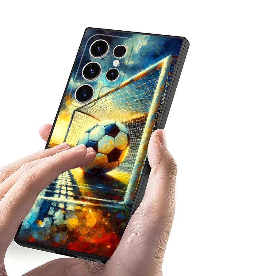 Football Matches Case for Samsung Galaxy S26 S25 S10 S9 S24 Plus S26 S21 FE Note 20 8 9 10 S23 S20 Ultra Funda Phone Cover