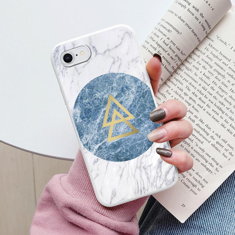 Fashion Marble Cover For iphone SE 2020 7 8 Plus Soft Protective Cases Silicone Coque Bumper Fundas For iphone 8+ SE2020 Shell