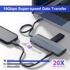 USB C To USB C Hub 10Gbps Gen2 3x 10Gbps 3x USB 10Gbps Ports 100W Power Delivery with 10Gbps Data Gen 2 Hub Adapter for MacBook C Devices 7-in-1 USB-C