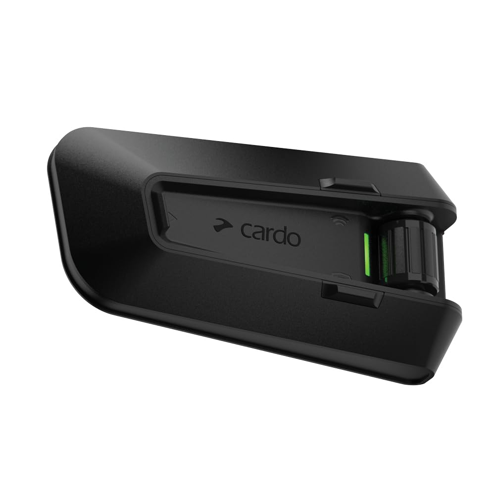 Cardo PACKTALK PRO Motorcycle Intercom for 1-15 People with Impact Detection and Auto On/Off Function (PTP00001)