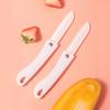 Ceramic Cutter Plastic Handle Folding Fruit Knife Kitchen Kids Auxiliary Knives Mini Portable Sharp Knife Peeler