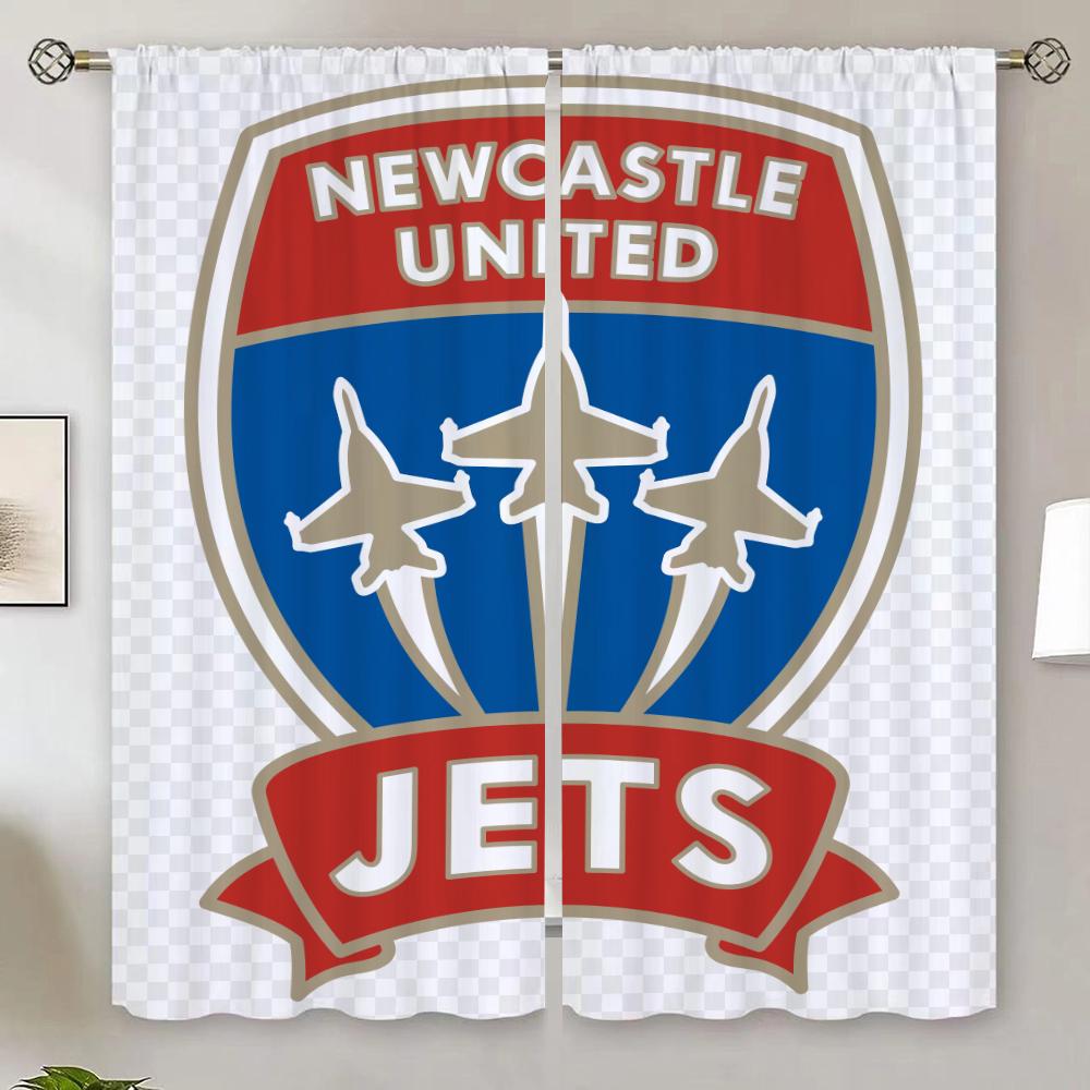 

Bathroom Curtain for Children s Room Newcastle United White Curtains for Camera Tulle in Kitchen Home Interior Curtains Blackout W50xH70cmx2pcs-CL
