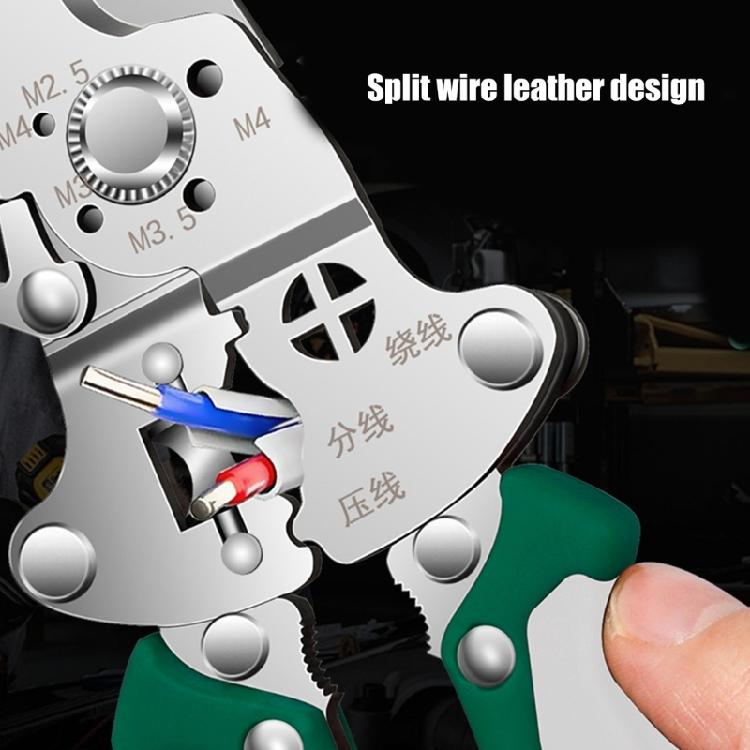 Portable Folding Wire Stripper Nonslip Handle Repair Tool ProducedFor Easy Storage And Versatile Electrical Application