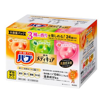 Dekaraku Size Bub 24 Highly Concentrated Carbonated Bath Additive with Hot Spring Ingredients Medicure, Tablets, [Quasi-drug]