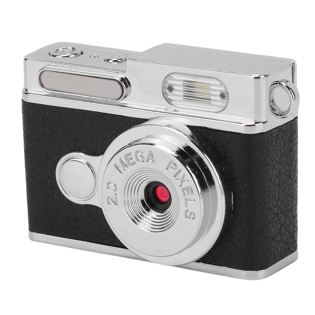 Keychain Camera 1080P Wide Angle Lens Type C Vintage Compact Camera with Color Screen for Campus Life Records Festival Celebrations