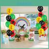 Decorațiuni Colorate pentru Petrecerea de Ziua de Naștere Bing Bunny, cu Banner Happy cu Baloane și Toppere pentru Brioșe