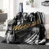 1Pc Michael Jackson Pop Blanket Soft Throw Blanket For Home Bedroom Bed Sofa Travel Office Solid Christmas Blanket