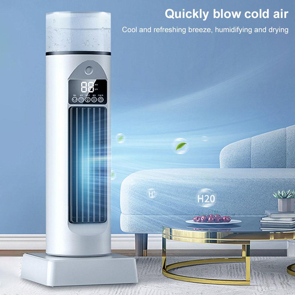 Portable Tower Fan with 6 Wind Speed & Mist Cooling Fan Oscillating Fan for Bedroom Living Room Office