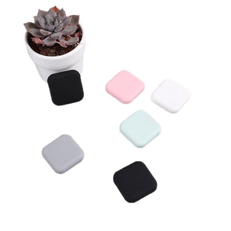 Silicone Door Handle Anti-Collision Pad - Simple, Solid Color Household Stopper