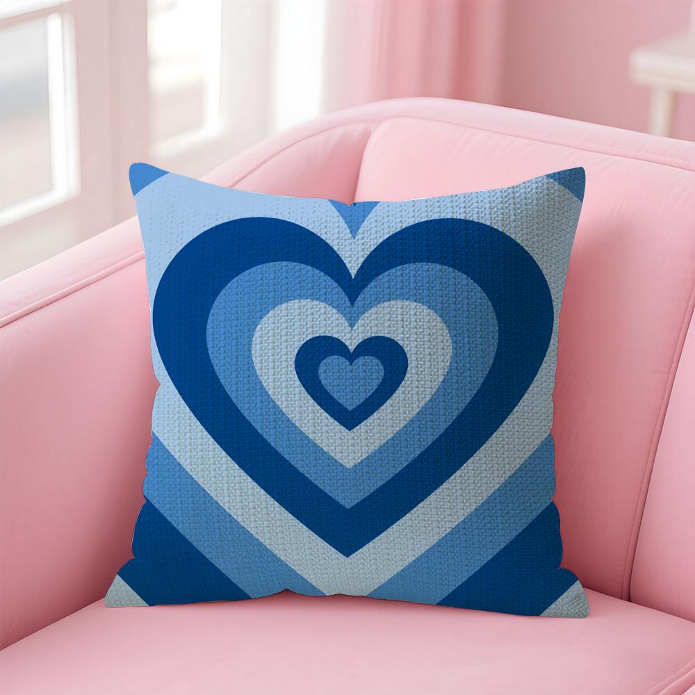 

Sweet Love Cushion Cover Comfort Sofa Bed Silky Elegant Invisible Zipper Decorative Holiday Gifts 30x30cm