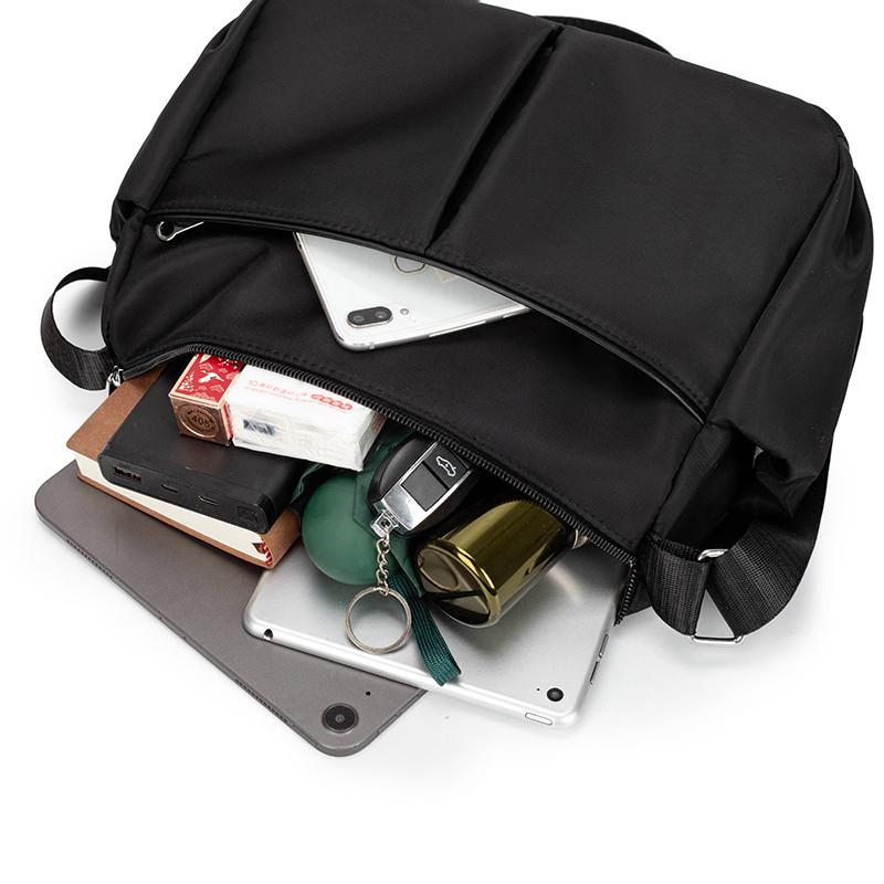 Damen Umhängetasche Pendlertasche Große Kapazität Umhängetasche Wasserdichte Nylon Tasche