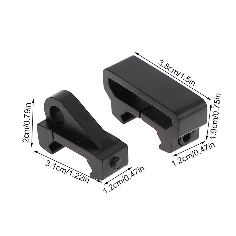 Sling Swivel Attachment For 20Mm Picatinny Rail Sling Swivel Adapter Rail Mount Base Adapter Airsoft Rifle Hunting Accessories