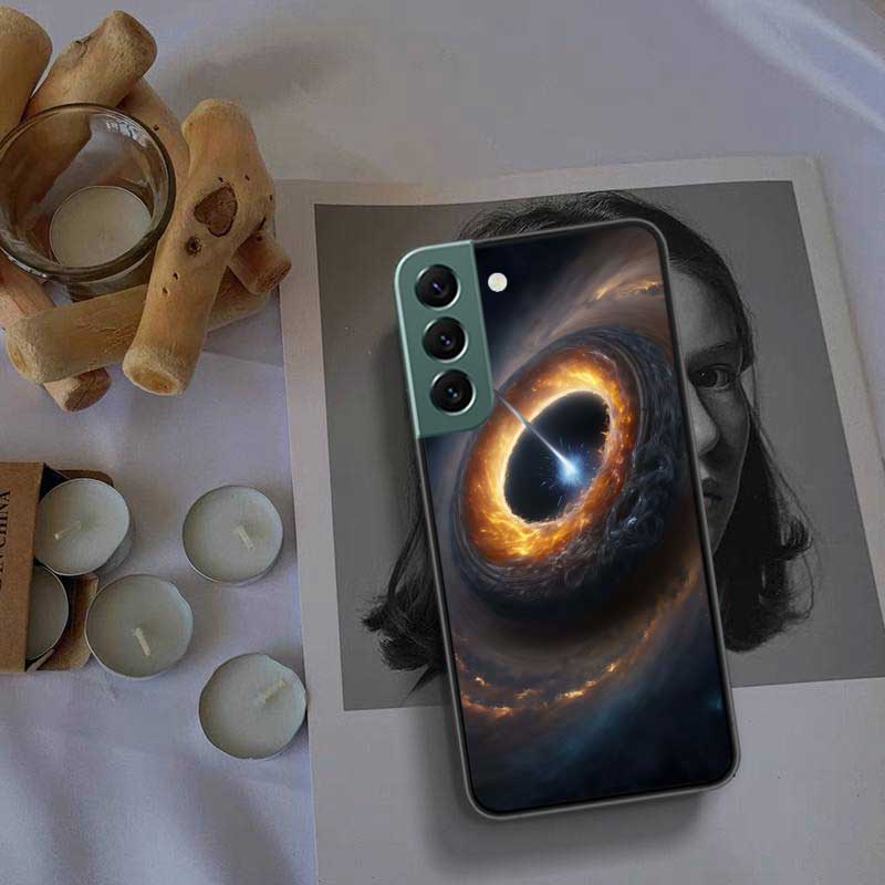 Cosmic Starry Sky Black Hole Phone Case For Samsung Galaxy Note 20 Ultra 10 Lite 9 8 M12 M21 M30S M31 M32 M51 M52 S10 S9 S8 Plus