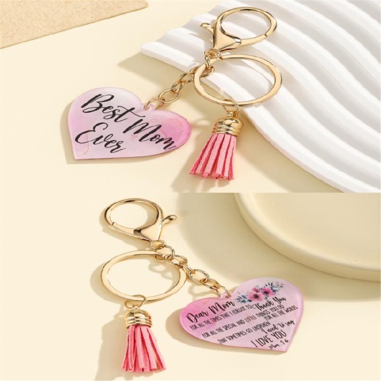 Mother's Day Pendant Keychain Backpacks Charm Key Holder Handbag Charm for Purses Backpacks Keyring Decoration