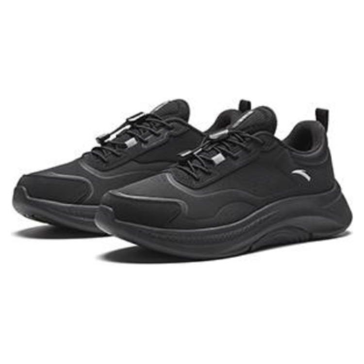 Anta Shining 5 Durable Shock Absorption Low Top Training Shoes Men Sneakers Black 112347718-7